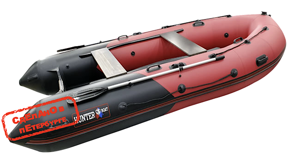 Лодка ПВХ Hunterboat Хантер Про 380Pro