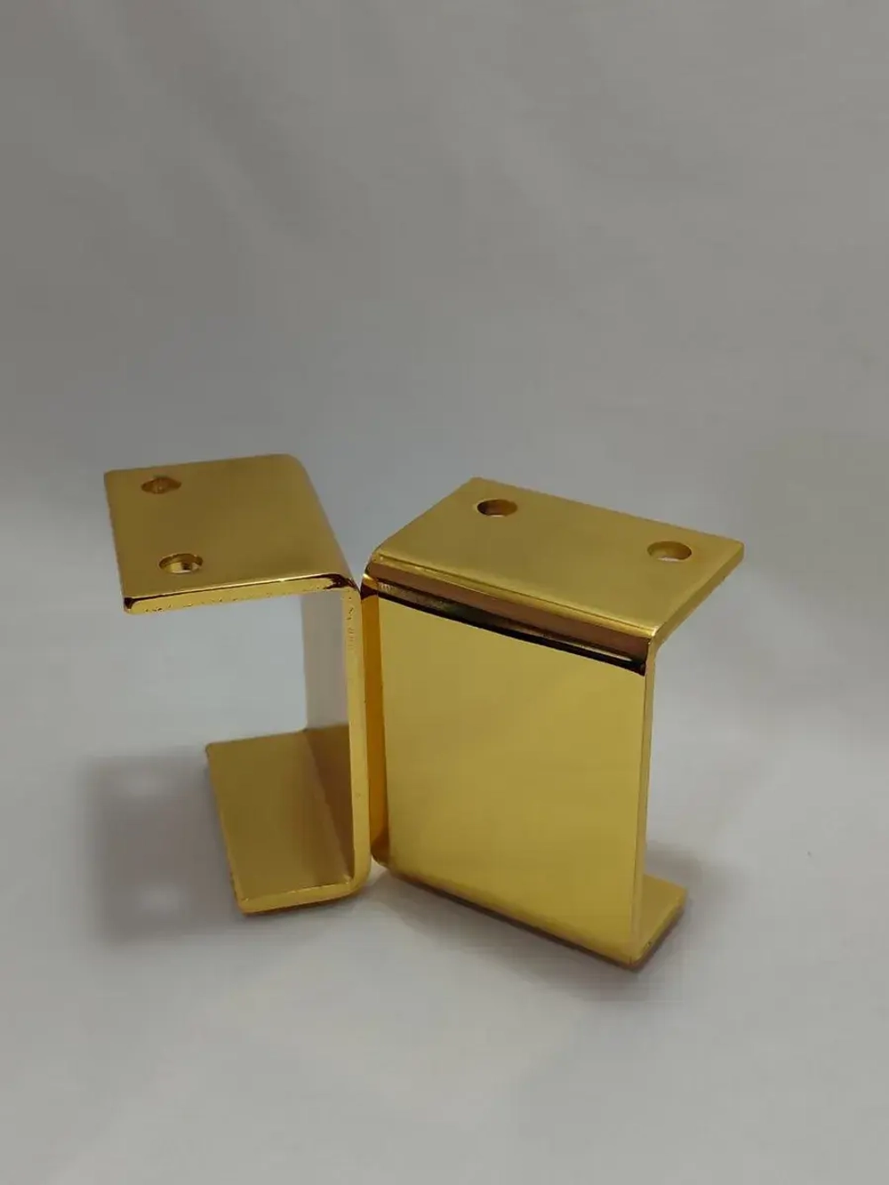 Мебельные ножки металлические опоры для шкафа, кухни, золото
