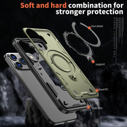 Чехол Magneto Case с кольцом для Poco F7 5G