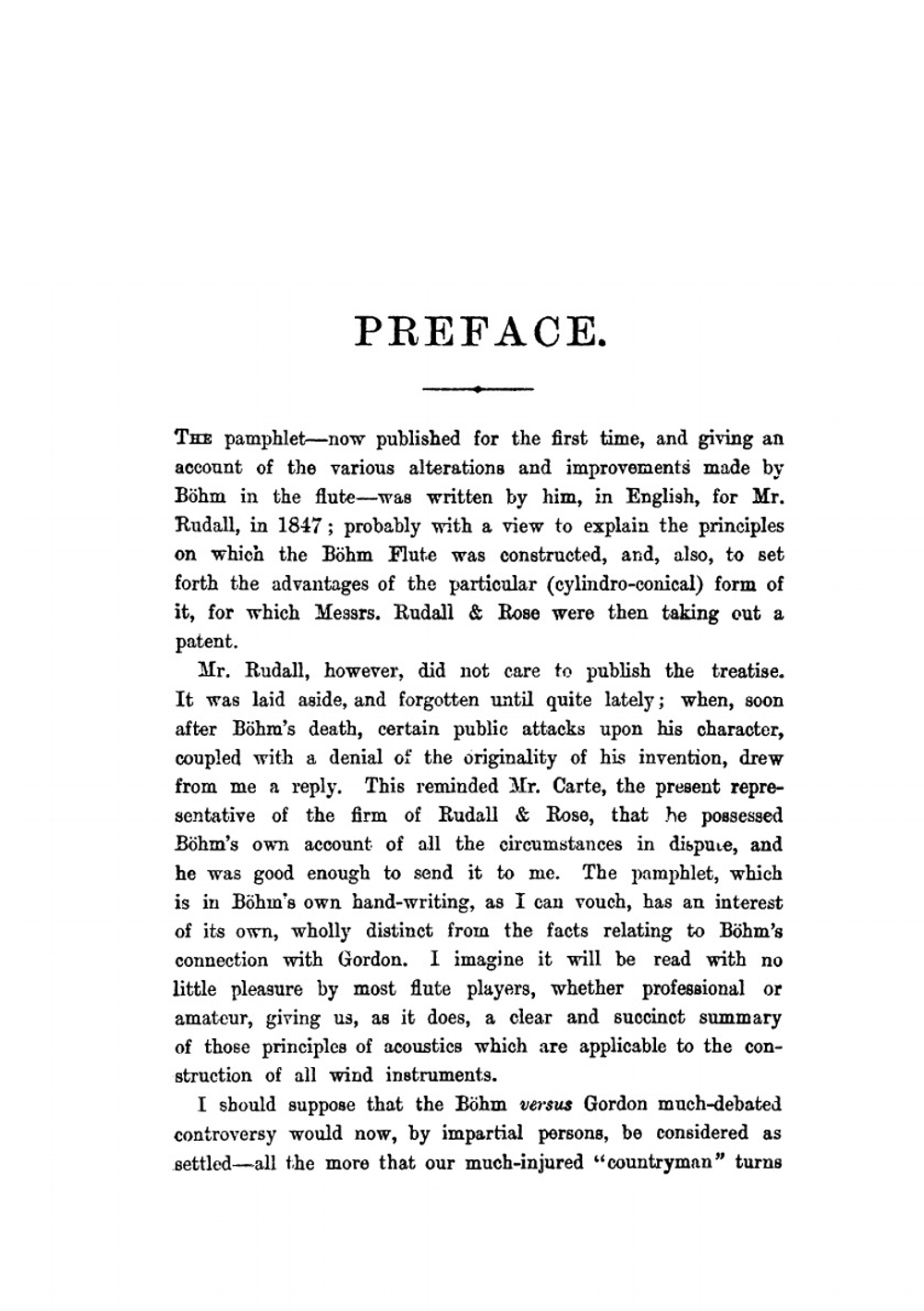 An essay on the construction of flutes | Theobald Böhm