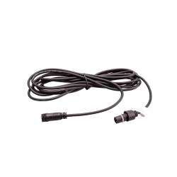 UCX-F90 E-5M-BK Удлинитель для гирлянд серии F90PRO. 5м. Статика-мерцание. IP67. Черный. TM Uniel