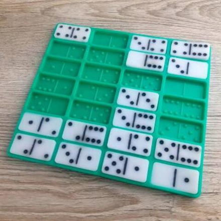 Силиконовый молд Домино