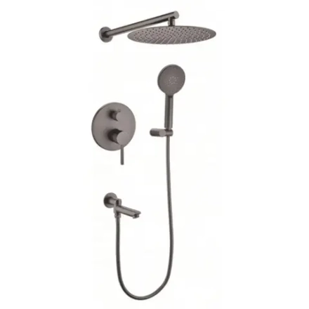 Душевая система встроенного монтажа RIMERO RM2410BG (Графит)