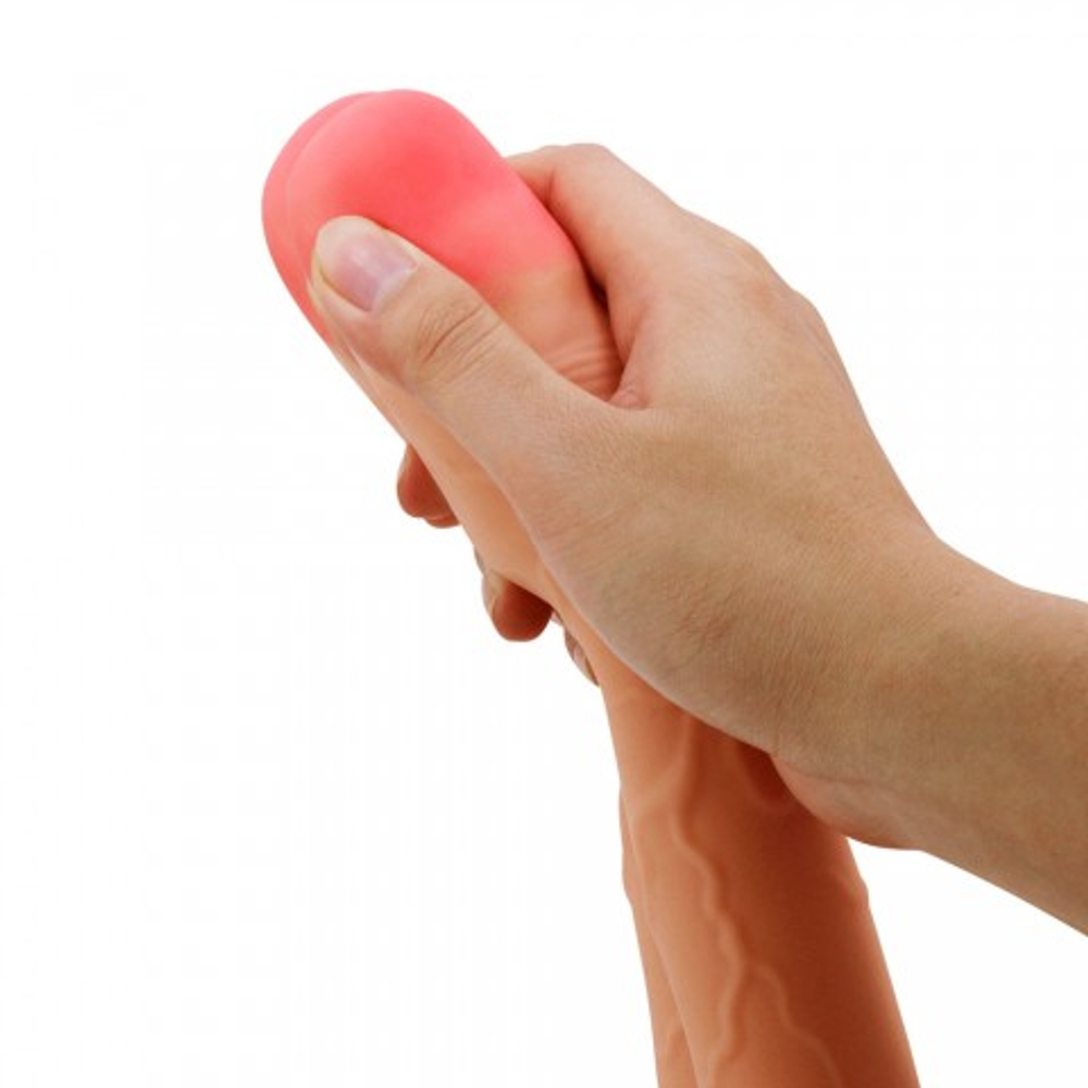 Реалистичная насадка на пенис Kylian, 19,5 см, телесная