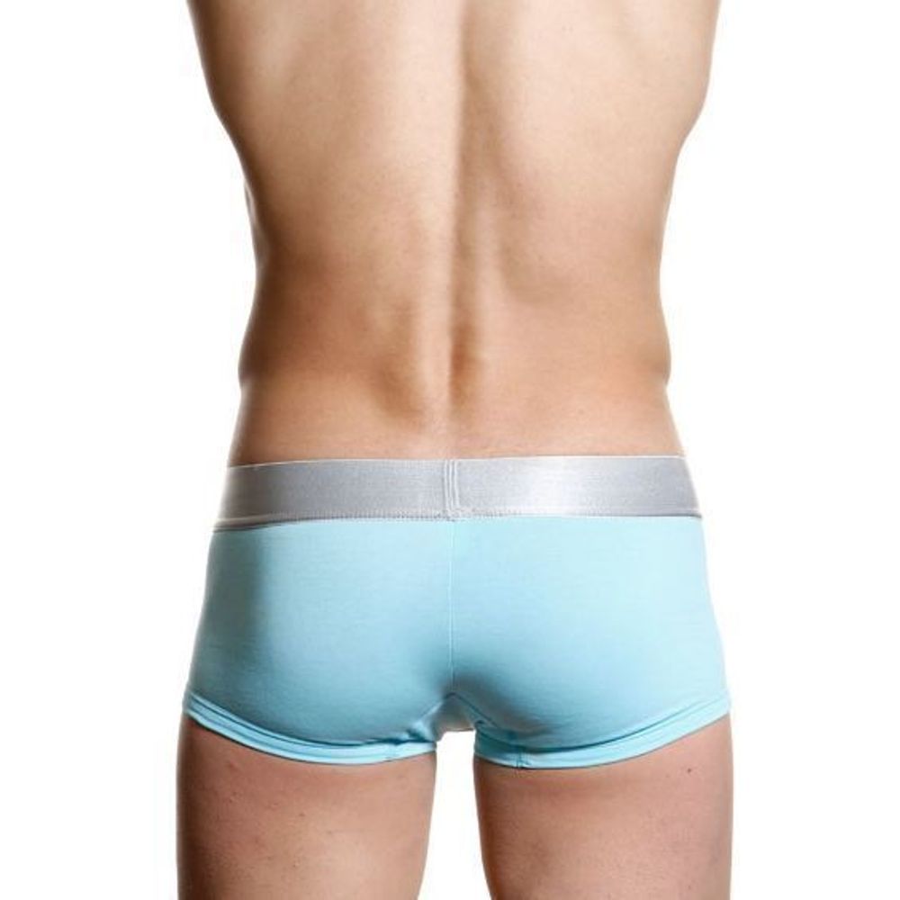 Мужские трусы боксеры аквамарин Calvin Klein Steel Aquamarine