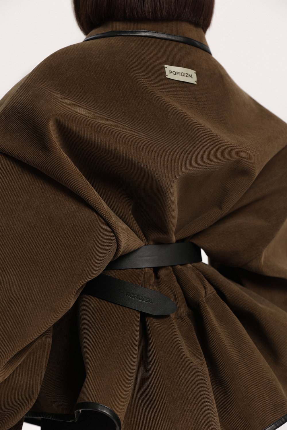 Бомбер двусторонний из вельвета