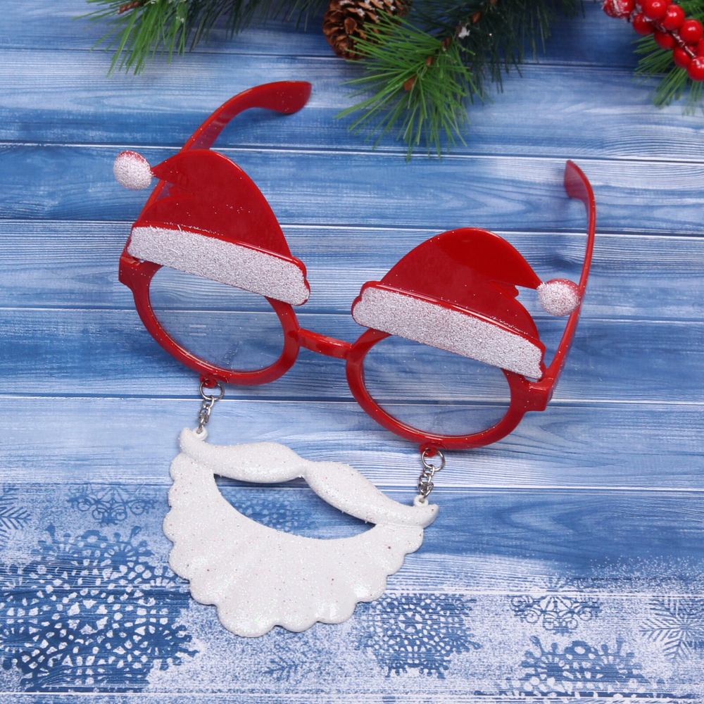 Очки карнавальные «Весёлый Дед Мороз»