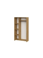 Шкаф для одежды Белый 120х50х209 см