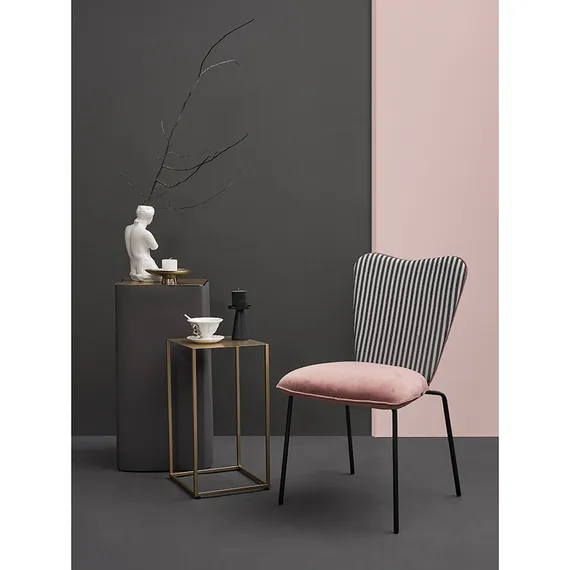 Стул Pompadour, велюр, пыльная роза