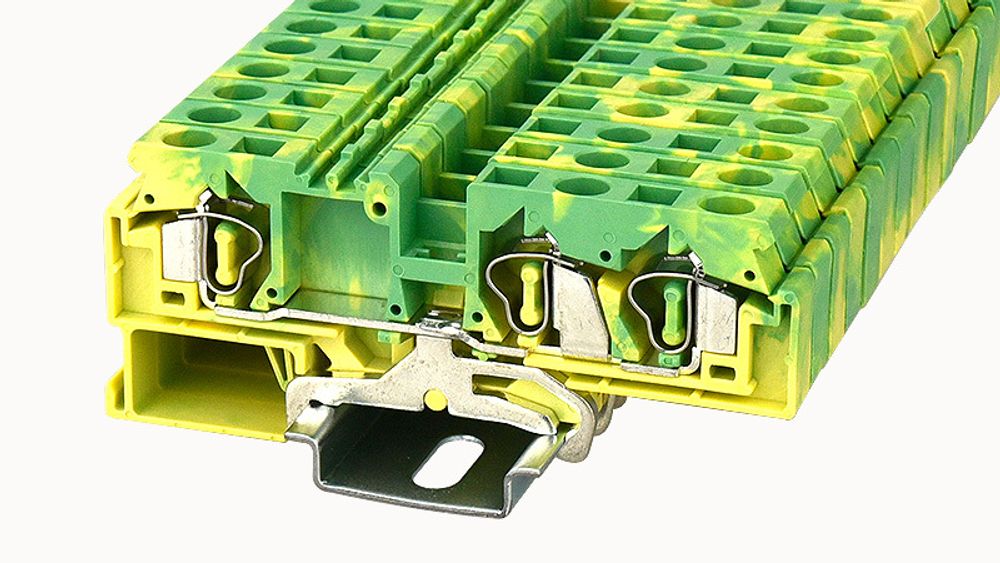 WS6-TW-PE-01P-1C-00A(H), Клемма на дин-рейку