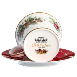 ЧАЙНЫЙ НАБОР LEFARD "CELEBRATION" НА 2 ПЕР. 4 ПР. 250 МЛ (КОР=12НАБ.)