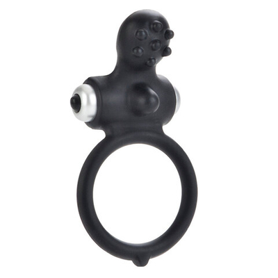 Черное виброкольцо Body & Soul Inspiration