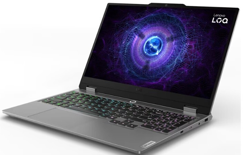 Ноутбук  Lenovo LOQ 15IAX9 15.6 ", Core i5, 24 Гб RAM, 512 Гб SSD, GeForce RTX 3050, Серый