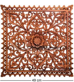 Decor and Gift 17-132 Панно резное «Цветы» (суар, о.Бали)