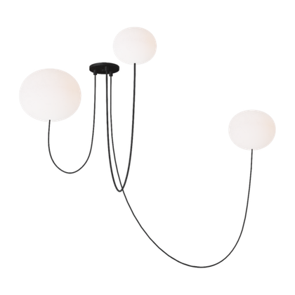 Люстра Visual Comfort Helium Array 3 Light Chandelier