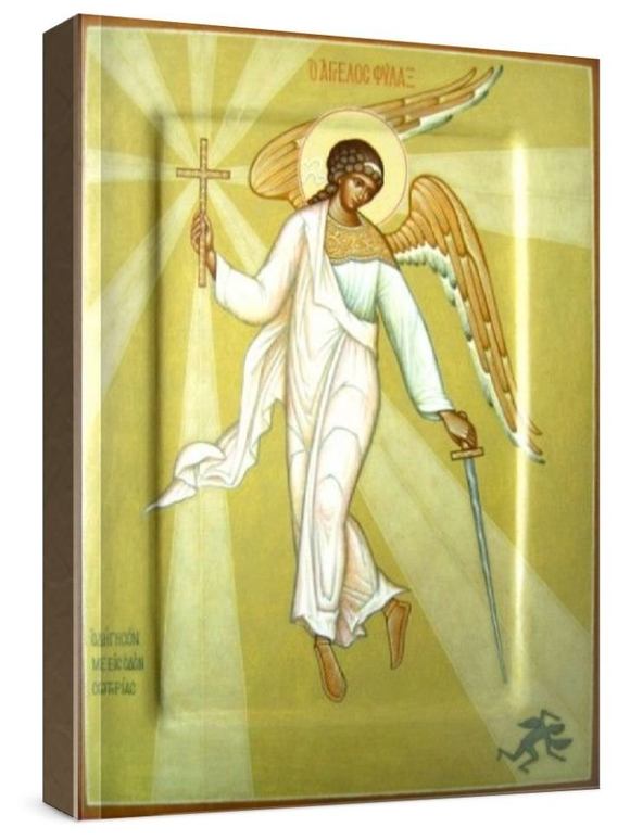 Ангел Хранитель (рукописная икона)