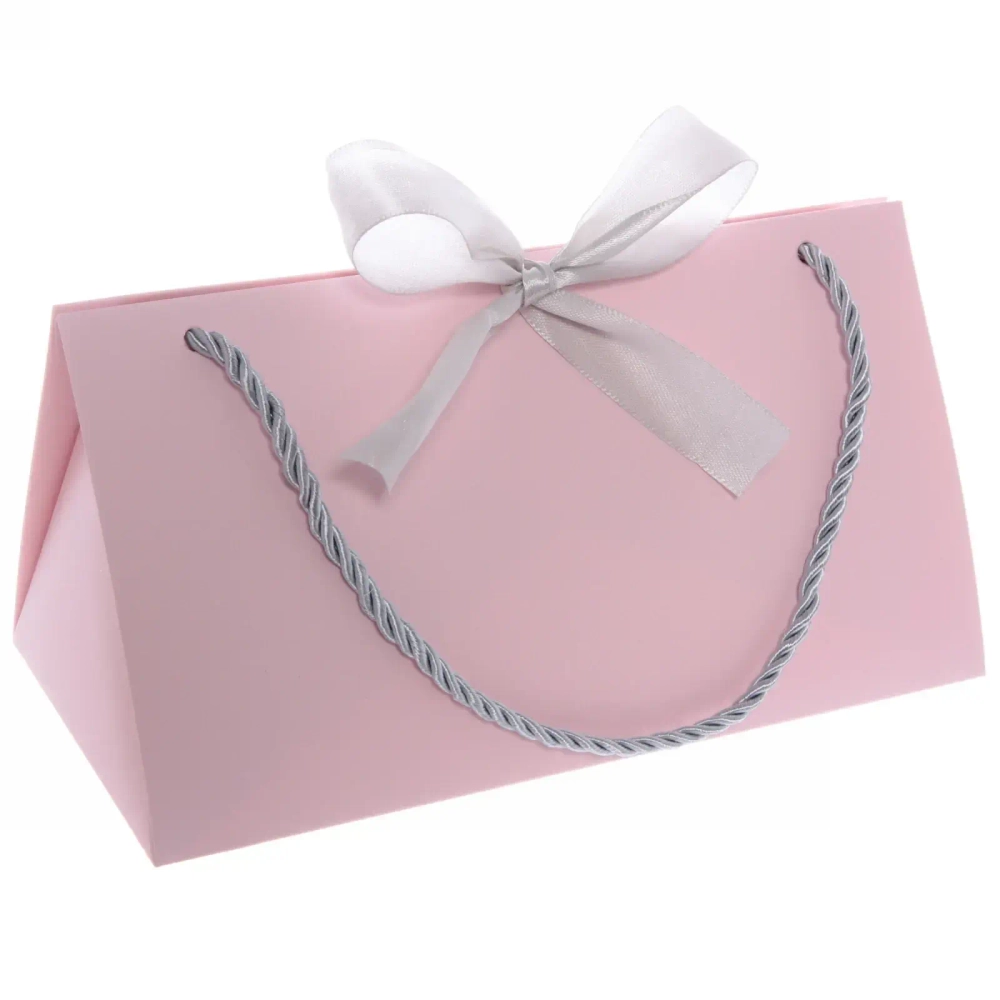 Пакет подарочный «Бант» 12.5*22*11.5 см, микс