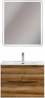 Тумба с раковиной BelBagno MARINO-CER-N-700-2C-SO-RR-P Rovere Rustico