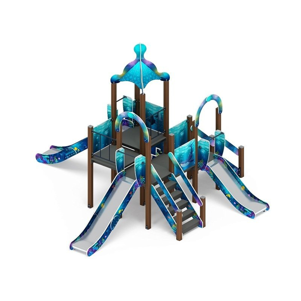 Морской  Игровой комплекс H=900 H=1200 H=1500