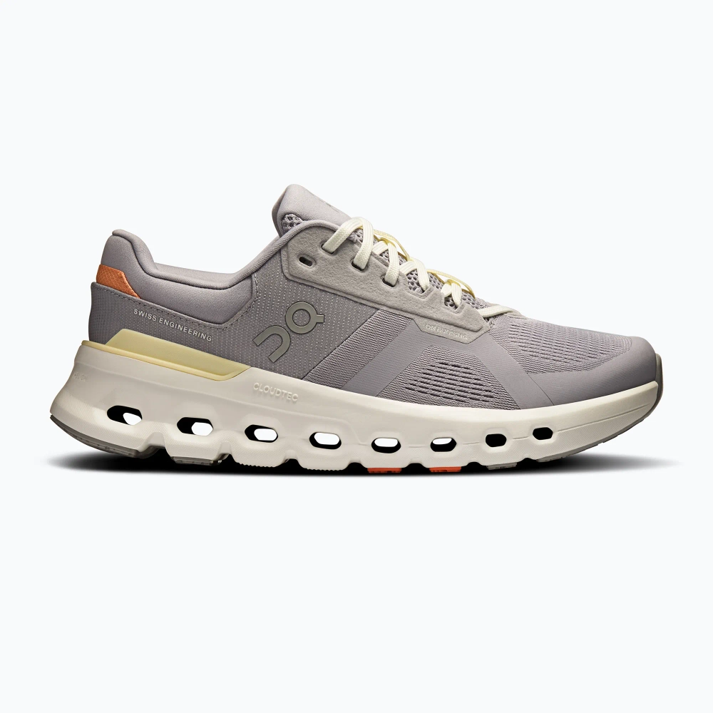 Женские Кроссовки для бега On Cloudrunner 2 lilac/ivory