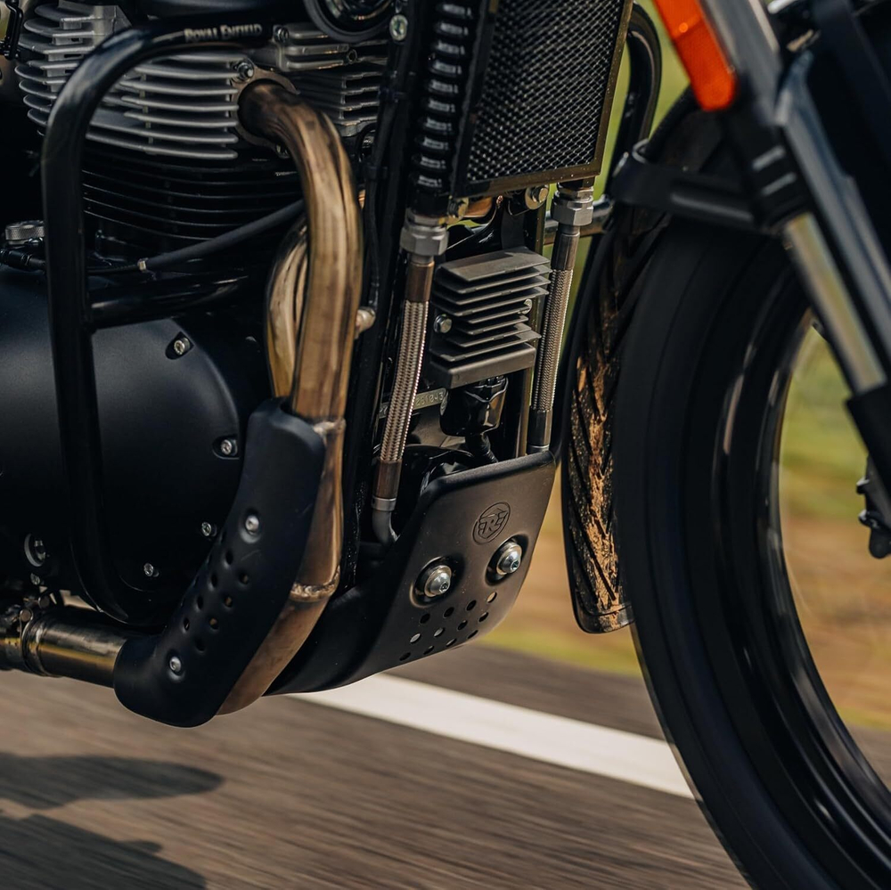 Алюминиевая защита картера Royal Enfield, черного цвета, арт. 1990555