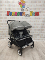 Коляска для двойни Carrello Connect CRL-5502 Ink Grey