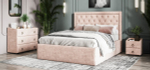 Тумба BOSS CLASSIC Велюр Royal пион, Орех Парона