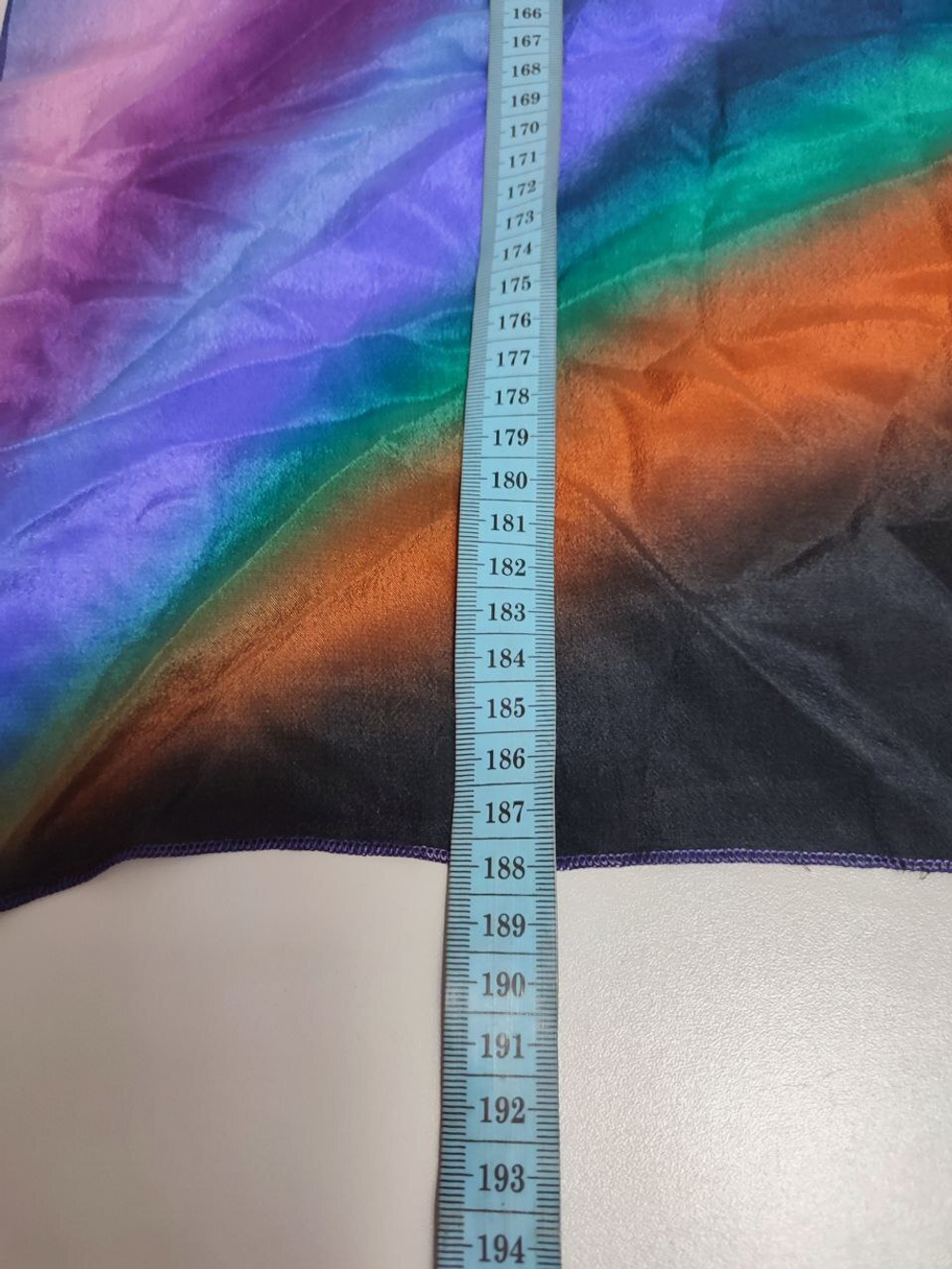 Шарф разноцветный