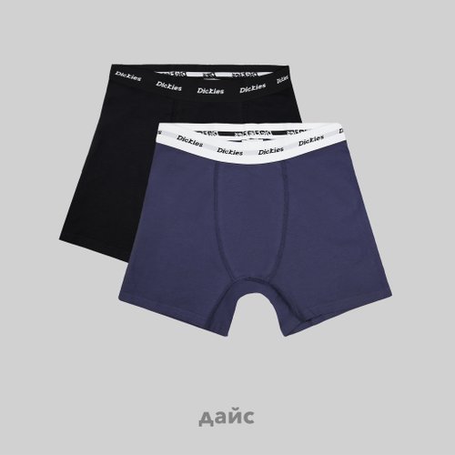 Трусы мужские Dickies 2 Pack Trunks артикул:DK0A4XOFNVB1 - купить в магазине Дайс