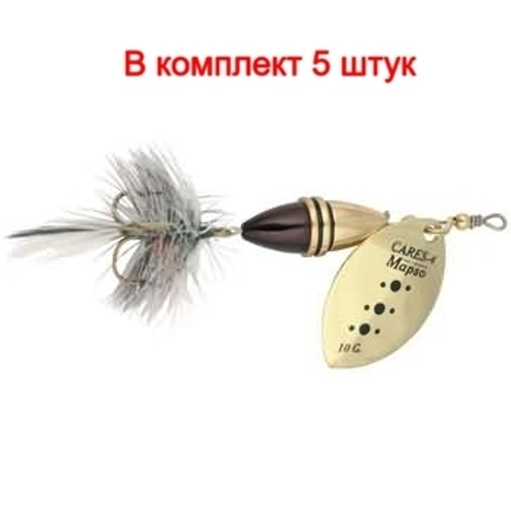 Блесна вертушка CARES FLY, 4, PN, 10 гр 67 мм