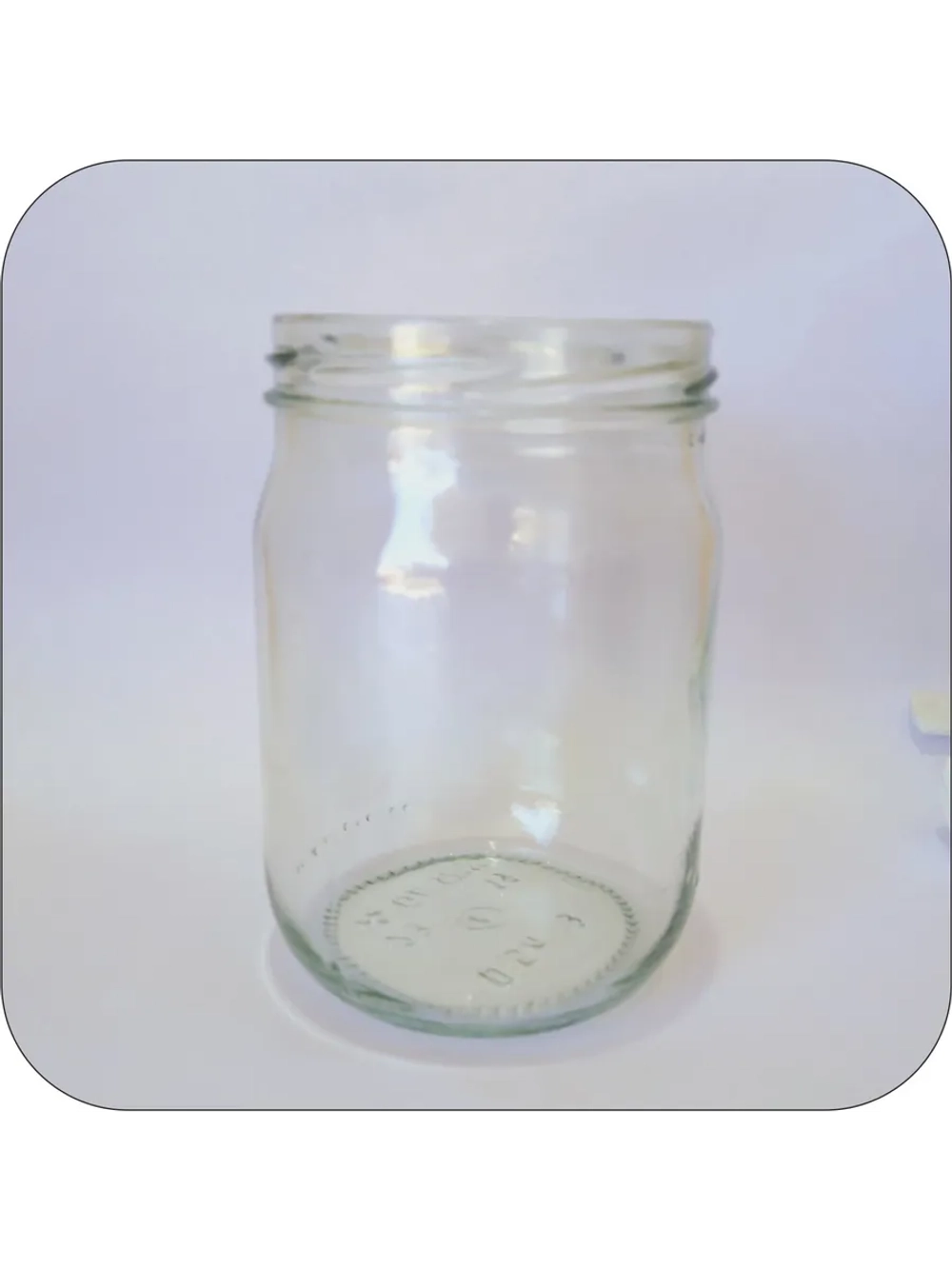 Банка стеклянная 0,5 литра / 500мл, 12 шт, 82мм черная