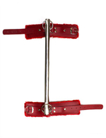 Распорка на руки с красными наручниками (Цвет: красный)