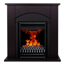 Электрокамин RealFlame Hanna DN орех с очагом Oregan 3D