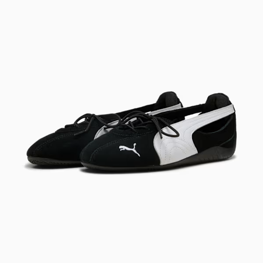 PUMA Женские кроссовки-балетки Speedcat Nova, черный