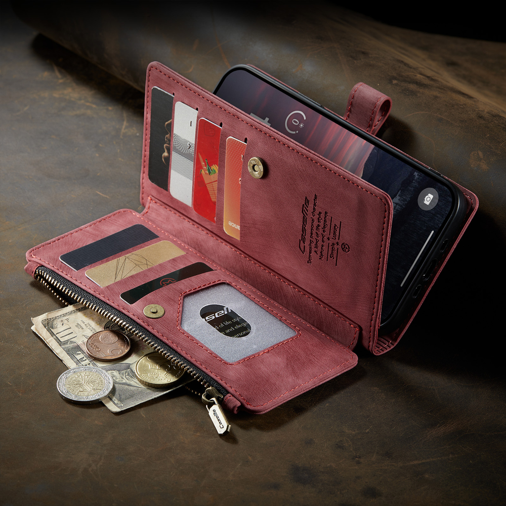 Многофункциональный чехол-кошелек CaseMe 3 in 1 Matte Wallet для iPhone 17 Air