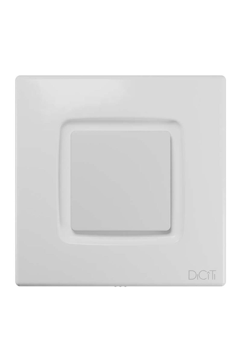 Вентилятор накладной AERO D125 подсветка обр.клапан DICITI