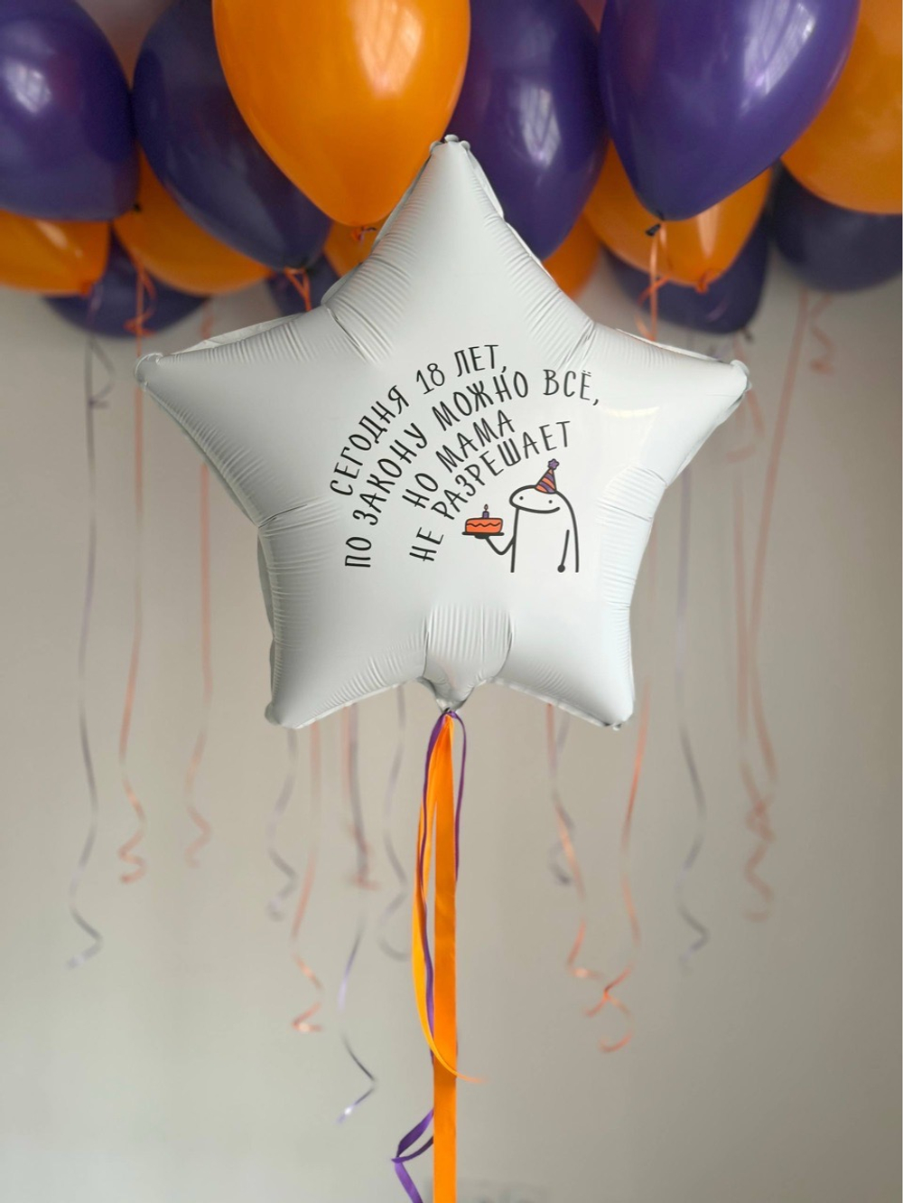 Воздушные гелиевые шарики с доставкой по Хабаровску Цыгане №5097