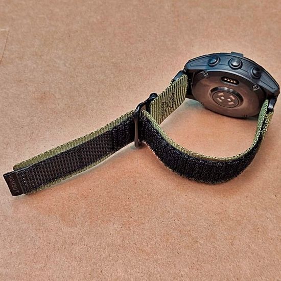 Нейлоновый ремешок Hemsut Rugged 22 мм для Garmin Fenix 7 6 5, Epix Gen 2 47mm, MARQ, Instinct, Forerunner