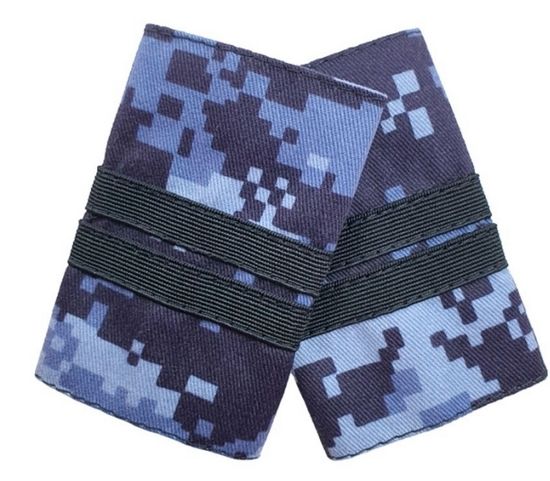 Фальшпогоны "(ФСИН) Росгвардия" синяя точка (Мл. Сержант)