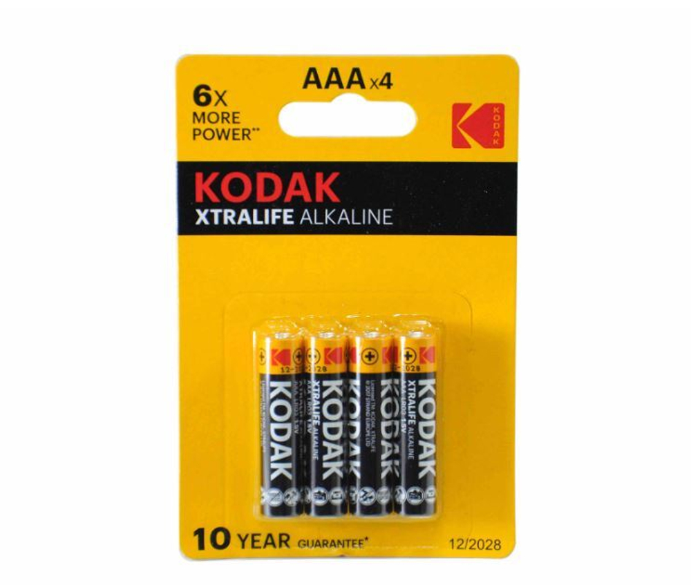 Элемент питания KODAK LR03  XTRALIFE 4BL