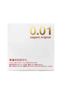 Презервативы SAGAMI Original 001 полиуретановые 1шт.