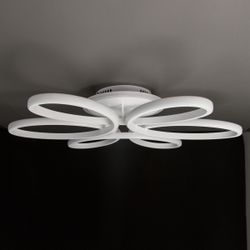 Citilux Сезар Смарт CL233A170E RGB Умная люстра Белая