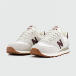 кроссовки New Balance 574 Beige White Wmns