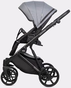 Детская коляска Riko Basic Montana 2 в 1 52 Grey (серый)