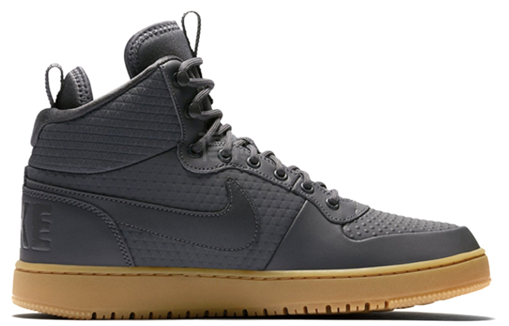 Мужские кроссовки Nike Court Borough Mid Winter 'Grey Gum' AA0547-001