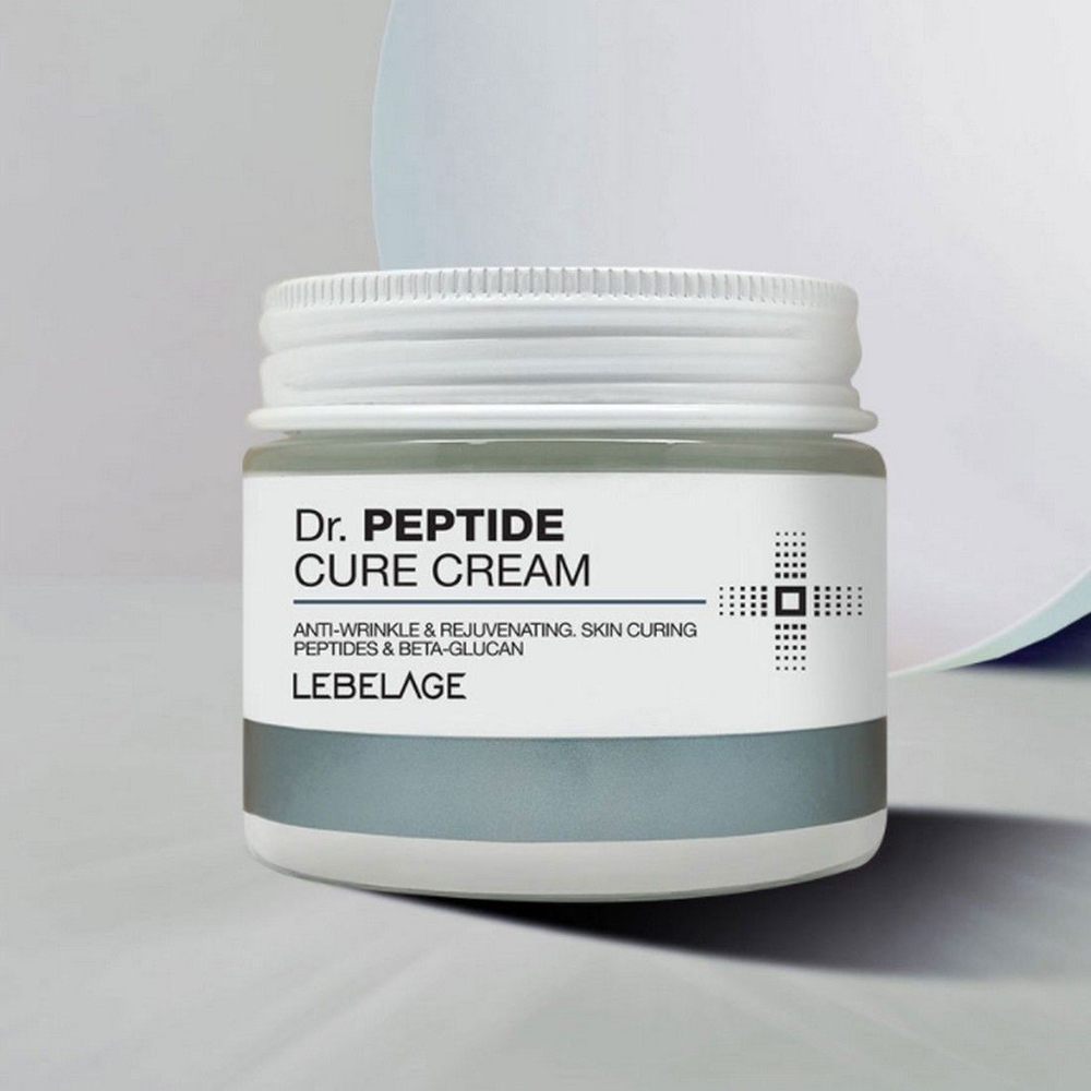 Антивозрастной крем с пептидами Lebelage dr. Peptide cure cream (70мл)
