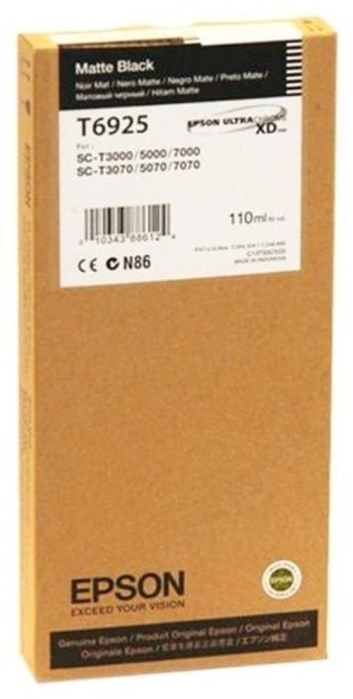 Картриджи Epson C13T692500 матовый черный Картриджи Epson C13T692500 матовый черный