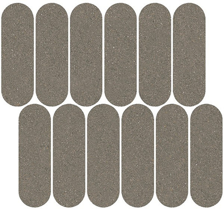 Декор Джиминьяно наборный коричневый матовый (ID146)