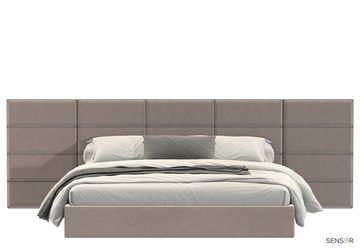 Кровать Rectangle с широким изголовьем