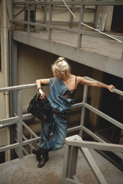 Upcycling комбинезон объемный